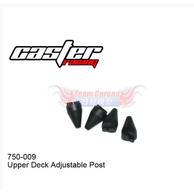 CASTER 750-009 Upper Deck Adjustable Post